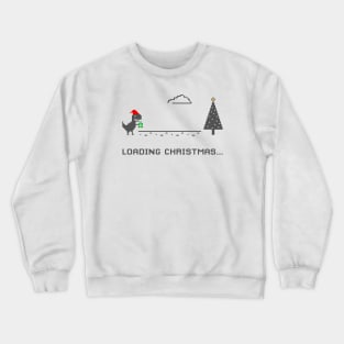 Loading Christmas T-Rex Offline Crewneck Sweatshirt